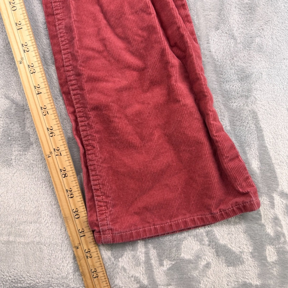 Polo Ralph Lauren Straight Pants Men's 33x32 Red Corduroy 100% Cotton - Picture 6 of 16